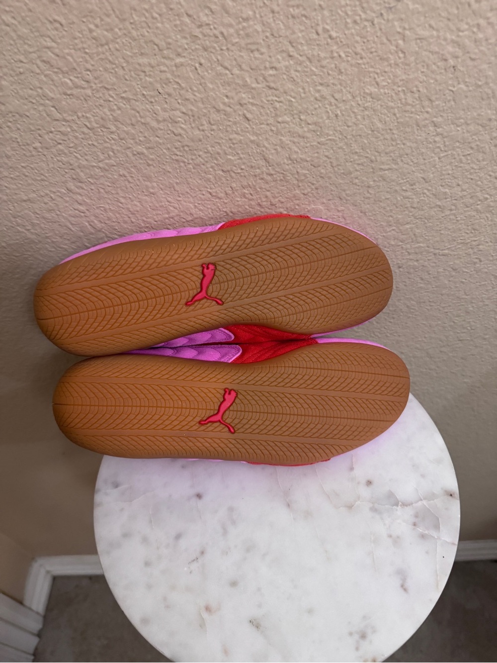 Women Puma Puma Casual Speedcat OG sneakers pink red suede sneakers Sz 7.5 - Picture 8 of 8